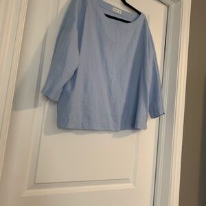 Grey Cove Size XL baby blue top